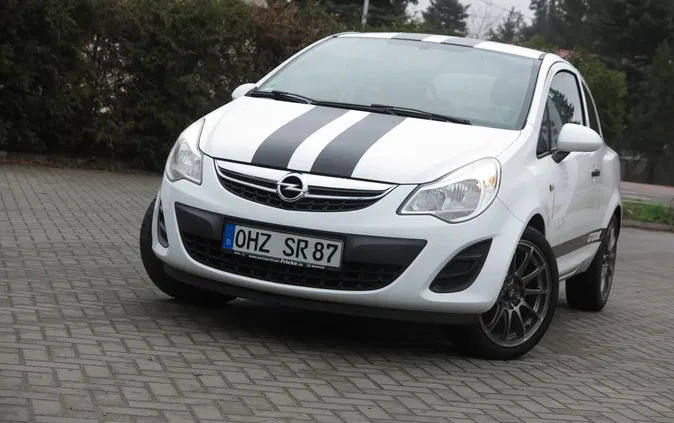 łódzkie Opel Corsa cena 14990 przebieg: 130000, rok produkcji 2012 z Kartuzy